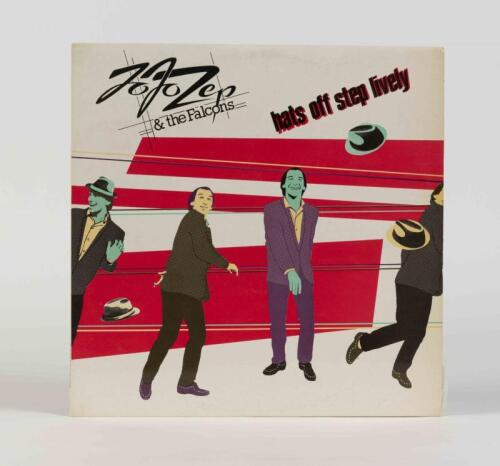 JO JO ZEP & THE FALCONS: Hats Off Step Lively, Mushroom Records, 1980, unsigned, condition E