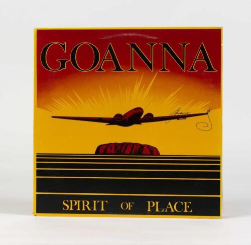GOANNA: Spirit of Place, WEA Records, 1982, signed by Shane Howard, condition E
