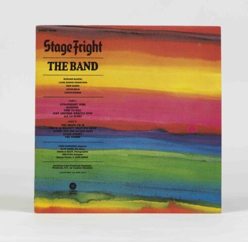 THE BAND: Stage Fright, Capitol Records, unsigned, condition E