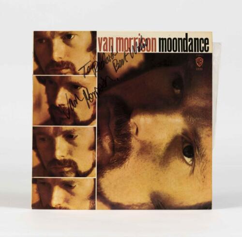 VAN MORRISON: Moondance, Warner Bros, 1970, inscribed "To Richard, best wishes Van Morrison", condition E