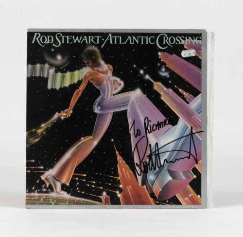 ROD STEWART: Atlantic Crossing, Warner Bros, 1975, inscribed "To Richard, Rod Stewart", condition E