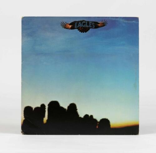 EAGLES: Self Titled, Asylum Records, 1972, signed by Randy Meisner, condition G