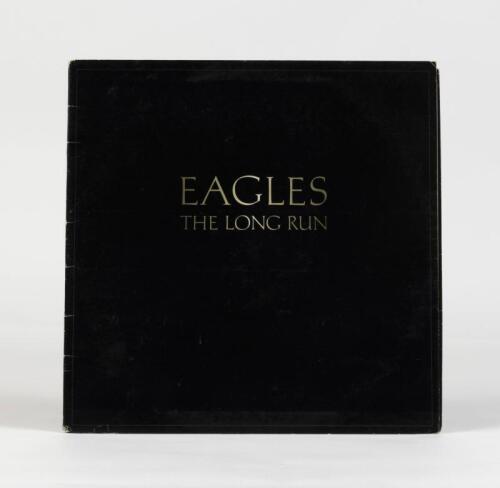 EAGLES: The Long Run, Asylum Records, 1979, signed by Joe Walsh, condition G