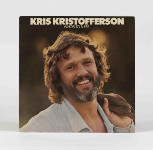 KRIS KRISTOFFERSON: Who's to Bless and Who's to Blame, CBS Records, 1975, unsigned, condition G