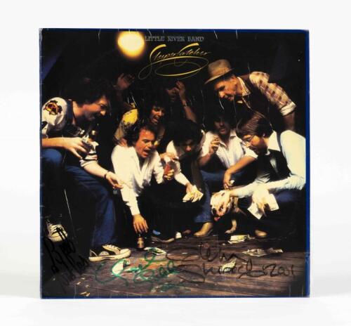 LITTLE RIVER BAND: Sleeper Catcher, EMI Records, 1978, signed by band members, condition E