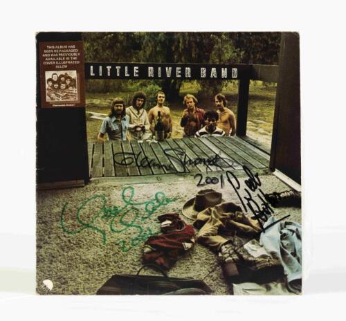 LITTLE RIVER BAND: Self Titled, EMI Records, 1978, signed by band members, condition E