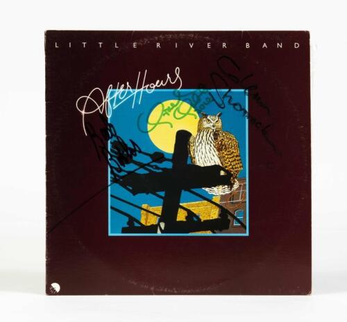 LITTLE RIVER BAND: After Hours, EMI Records, 1976, signed by band members, condition E