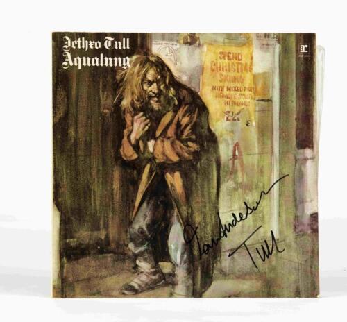 JETHRO TULL: Aqualung, Reprise Records, signed by Ian Anderson, condition E