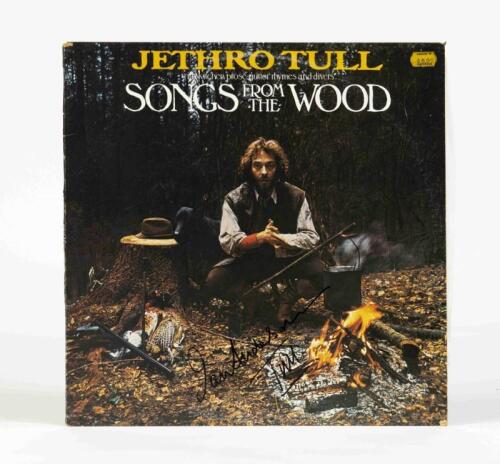JETHRO TULL: Song from the Woods, Chrysalis Records, 1977, signed by Ian Anderson, condition E