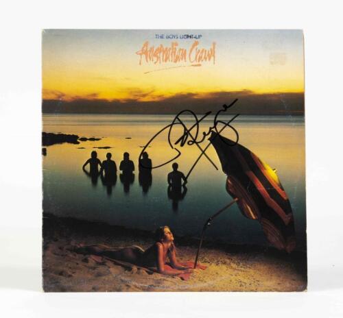AUSTRALIAN CRAWL: The Boys Light Up, EMI 1980, signed by James Reyne, condition E