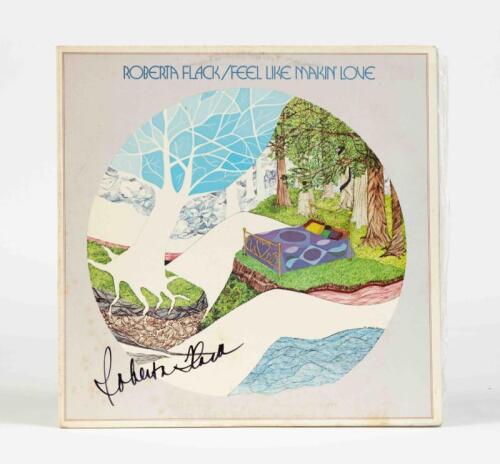 ROBERTA FLACK: Feel Like Making Love, Atlantic Records, 1975, signed by Roberta Flack, condition G