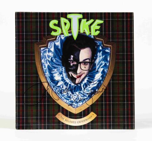 ELVIS COSTELLO: Spike, Warner Bros., 1989, inscribed "To Richard, Elvis Costello", condition E