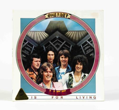 SHERBET: Life's for Living, Festival Records, 1975, unsigned, condition G