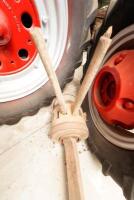 A Metal axle with wooden wheel hubs&nbsp; - 2