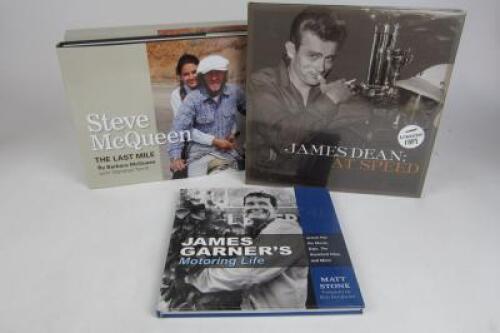 HOLLYWOOD: Three books relating to Hollywood racing icons (Signed)