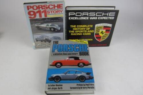 PORSCHE: Three Porsche reference books