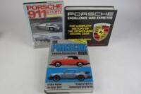 PORSCHE: Three Porsche reference books