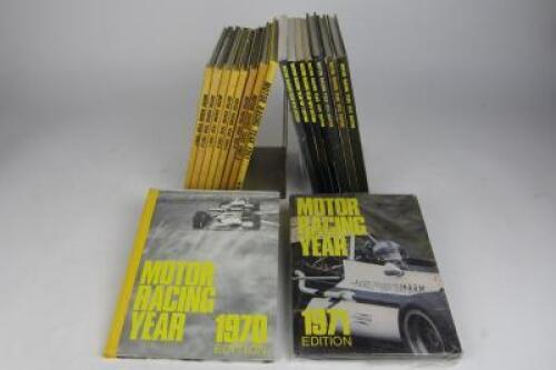 MOTOR RACING: 17 consecutive editions of Motor Racing Year&nbsp;