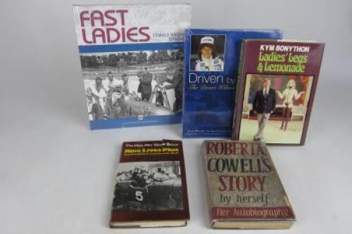 FAST LADIES: Five books relating to females and motoring