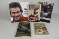 MOTORCYCLES: Four motorcycle books (Signed Doohan and Sheene)