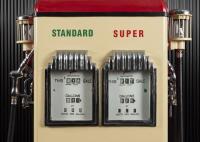 BOWSER: A well restored Gilbaro double CM petrol bowser in Texaco Fire-Chief livery - 3