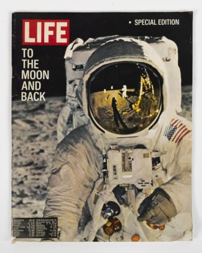 MOON LANDING: A special edition of Life magazine documenting humankind's first trip to the moon, 1969