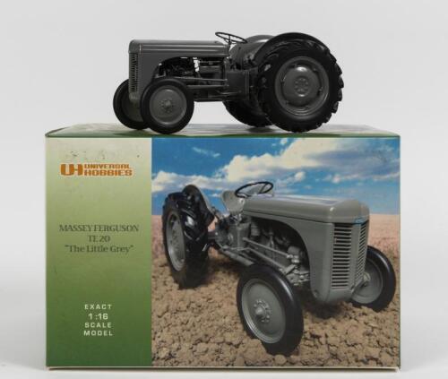 MASSEY FERGUSON: A Universal Hobbies 1:16 scale diecast model of a Massey Ferguson TE20, NIB