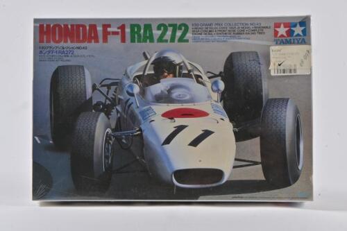 HONDA F-1: A Tamiya 1:20 scale Honda F-1 RA 272 plastic model kit (ITEM 20043), Grand Prix Collection No.43, boxed and sealed