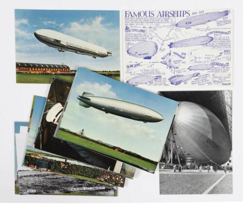 AIRSHIPS: A collection of re-print airship postcards