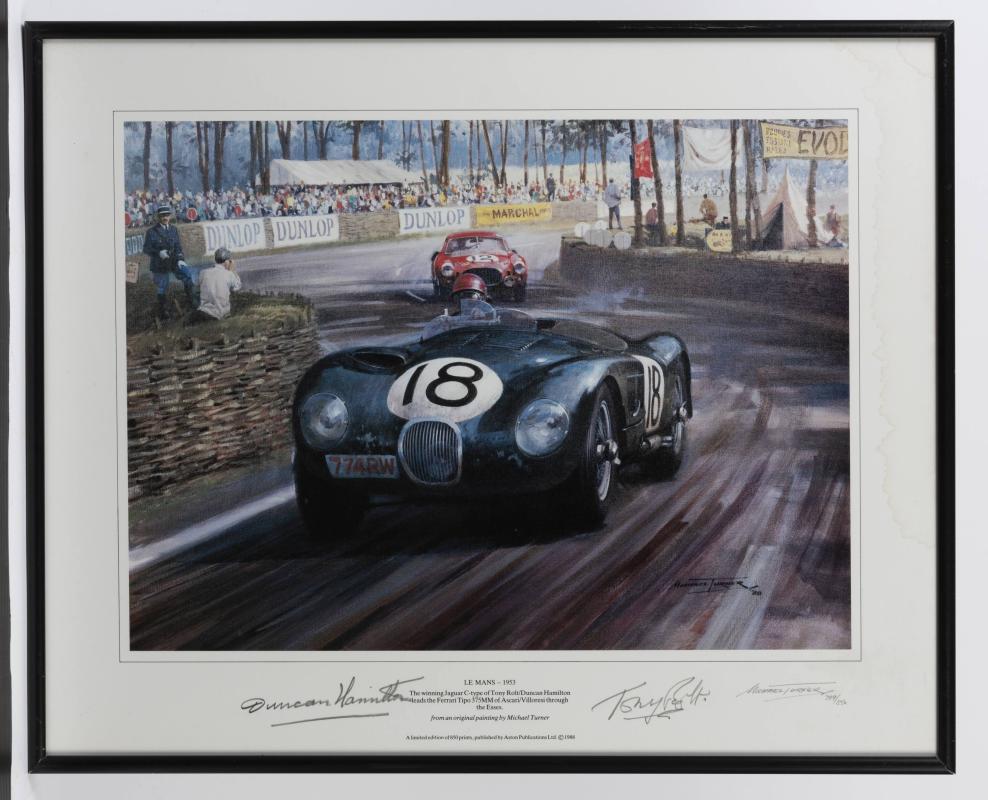 Tony Rolt Duncan Hamilton: A Limited Edition (399 850) Framed And 