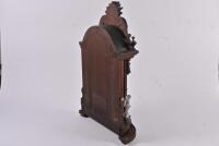 EIGHT DAY CLOCK: An early 20th century walnut eight day Triumph mantel clock by the Ansonia Clock Company - 5