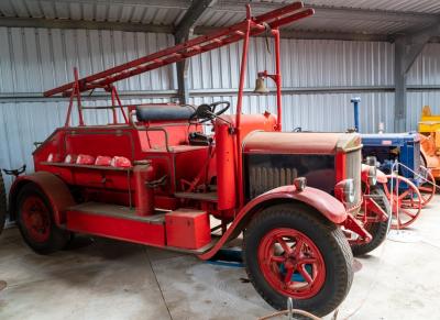 1928 Dennis Fire Engine Guildford, England (Saleroom Notice)