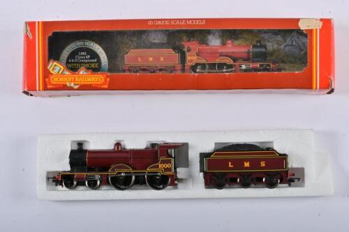 HORNBY: A Hornby (R.376) 00 Gauge LMS&nbsp;4-4-0 4P locomotive and tender, boxed.