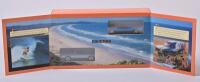 SANDMAN: A set of two 1:43 scale Trax Holden HZ Sandman van/ute, 21st Anniversary, blue/grey, TRS23, in fitted box - 2