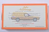 SANDMAN: A set of two 1:43 scale Trax Holden HZ Sandman van/ute, 21st Anniversary, blue/grey, TRS23, in fitted box - 4