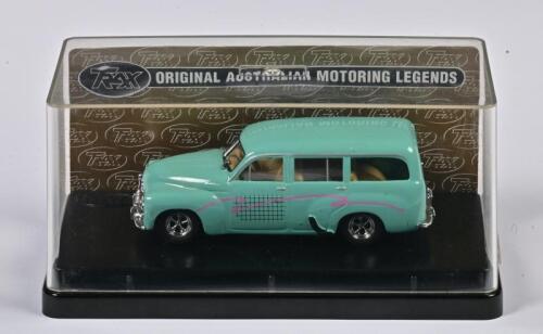 HOLDEN: A 1:43 scale Trax Holden FJ Station Wagon in 1954, special custom edition surfer wagon, TR65B, in double fitted box