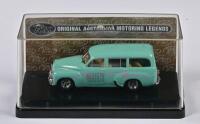 HOLDEN: A 1:43 scale Trax Holden FJ Station Wagon in 1954, special custom edition surfer wagon, TR65B, in double fitted box