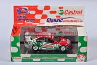 RUSSELL INGALL: A 1:43 scale Classic Carlectables Holden Commodore as race by Ingall in 2002 Castrol VX Racing Commodore, #8, in fitted box signed by Ingall and Parkins