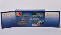 HOLDEN: A set of two 1:43 scale Trax Holden EK Special Sedan in 1961, 40th anniversary, TRS21, in fitted box - 2