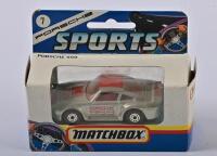 PORSCHE: A 1:64 scale Matchbox Porsche 959, in fitted box