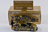 COMMODORE: A limited edition 1:18 scale Classic Carlectables Holden ZB Commodore as race by Lowndes in Autobarn Lowndes Racing, #888, with COA numbered 738/5000, in double fitted box