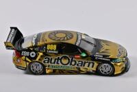 COMMODORE: A limited edition 1:18 scale Classic Carlectables Holden ZB Commodore as race by Lowndes in Autobarn Lowndes Racing, #888, with COA numbered 738/5000, in double fitted box - 2