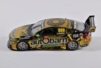 COMMODORE: A limited edition 1:18 scale Classic Carlectables Holden ZB Commodore as race by Lowndes in Autobarn Lowndes Racing, #888, with COA numbered 738/5000, in double fitted box - 3