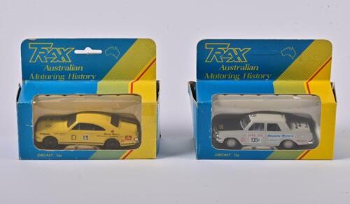 HOLDEN: Two limited edition 1:43 scale Trax Holden Monaro HK GTS 1968 Bathurst winner, Holden EH Sedan 1964 Ampol Trial, in fitted box