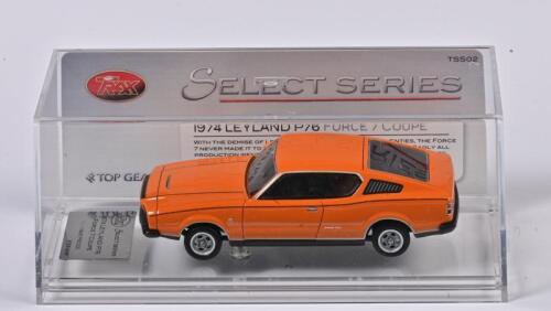 LEYLAND: A 1:43 scale Trax select series Leyland P76 1974 Force 7 Coupe, TSS02, in double fitted box
