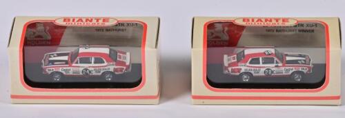 TORANA: Two 1:64 scale Biante Holden Torana LJ GTR XU-1 1972 as race by Brock/Bond, #28C/24C, Bathurst, in fitted box