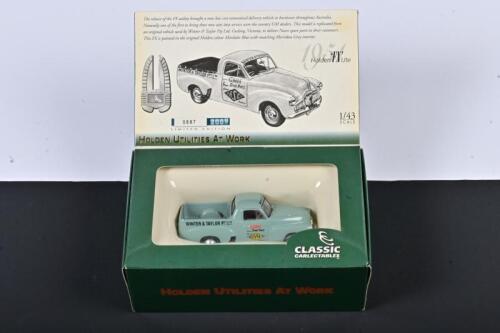 HOLDEN: A limited edition 1:43 scale Classic Carlectables Holden FX Ute 1951, with box numbered 887/2000, in fitted box
