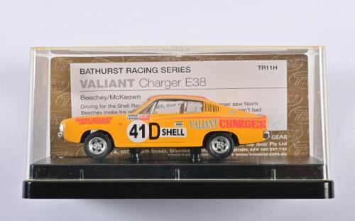 VALIANT: A 1:43 scale Trax Valiant Charger E38, #41D as race by Beechey/McKeown, Bathurst Racing Series, TR11H, in perspex case