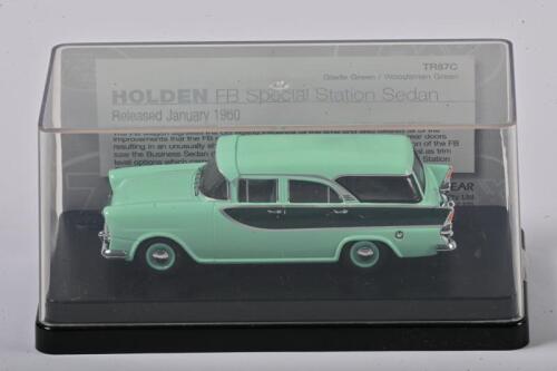 HOLDEN: A 1:43 scale 1960 Holden FB Special Station Sedan by TRAX , in perspex display box