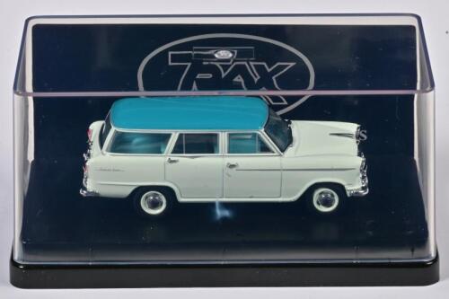 HOLDEN: A 1:43 scale Trax Holden FE Station Sedan 1957, turquoise/sarasota white, TR89B, in double fitted box